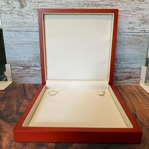 Wooden Jewelry Box to Display or Keep a Necklace